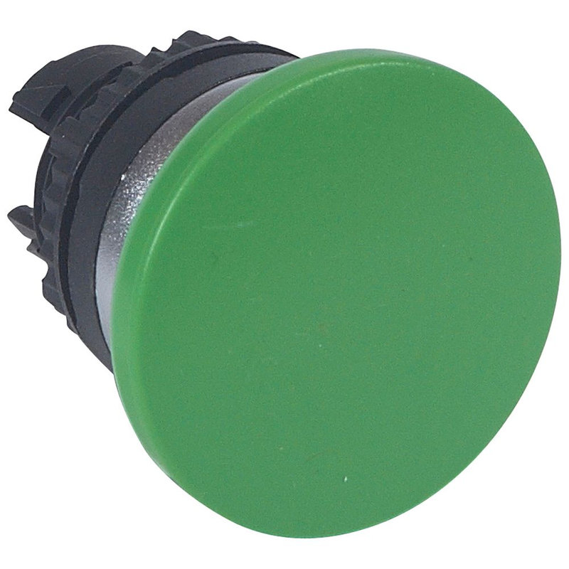 Legrand 023835 - Tête coup de poing à impulsion non lumineuse IP69 Ø40 Osmoz composable - vert