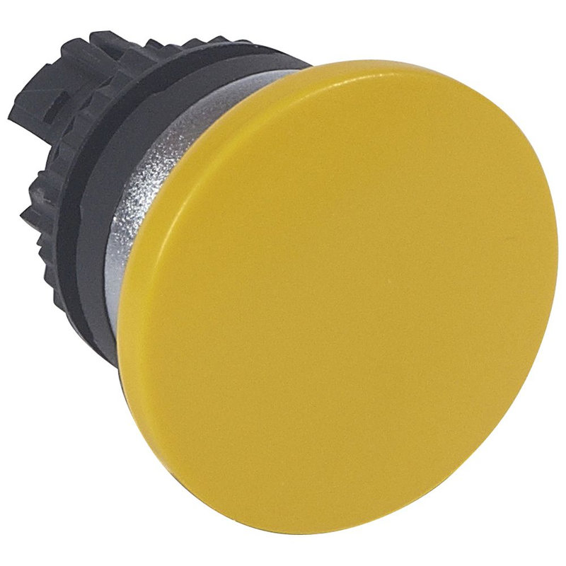 Legrand 023837 - Tête coup de poing à impulsion non lumineuse IP69 Ø40 Osmoz composable - jaune