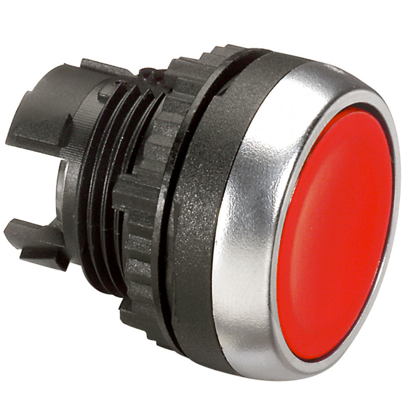 Legrand 023841 - Tête pousser-pousser affleurante non lumineuse IP69 Osmoz composable - rouge