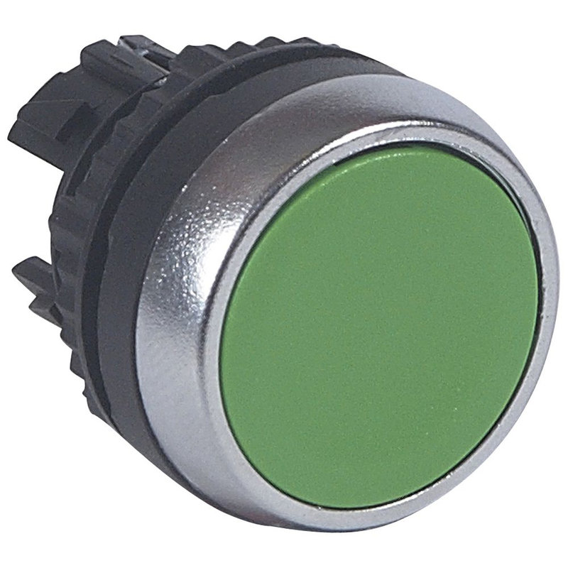 Legrand 023842 - Tête pousser-pousser affleurante non lumineuse IP69 Osmoz composable - vert