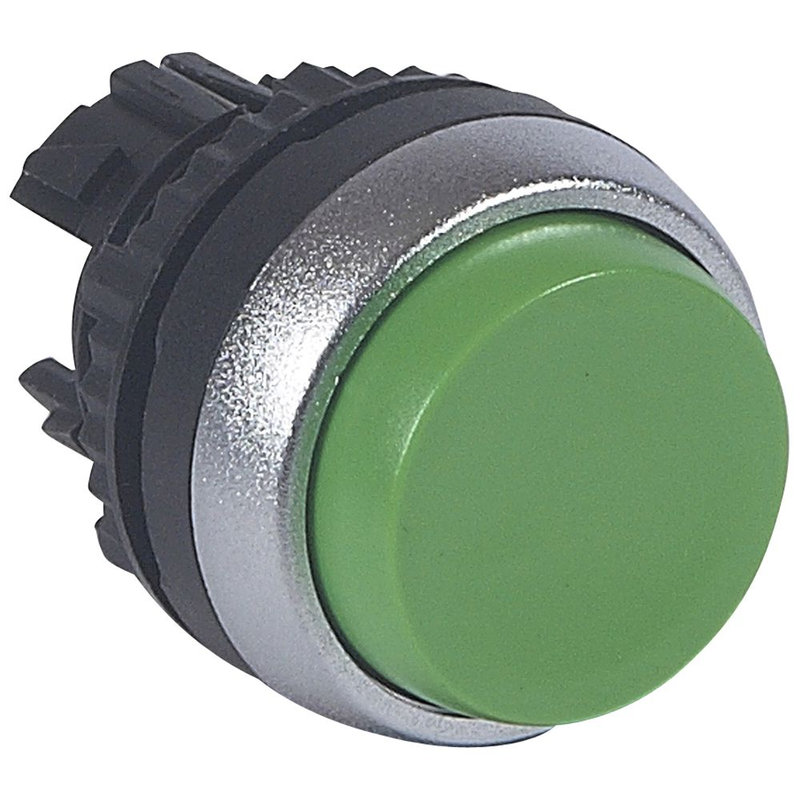 Legrand 023852 - Tête pousser-pousser dépassante non lumineuse IP69 Osmoz composable - vert