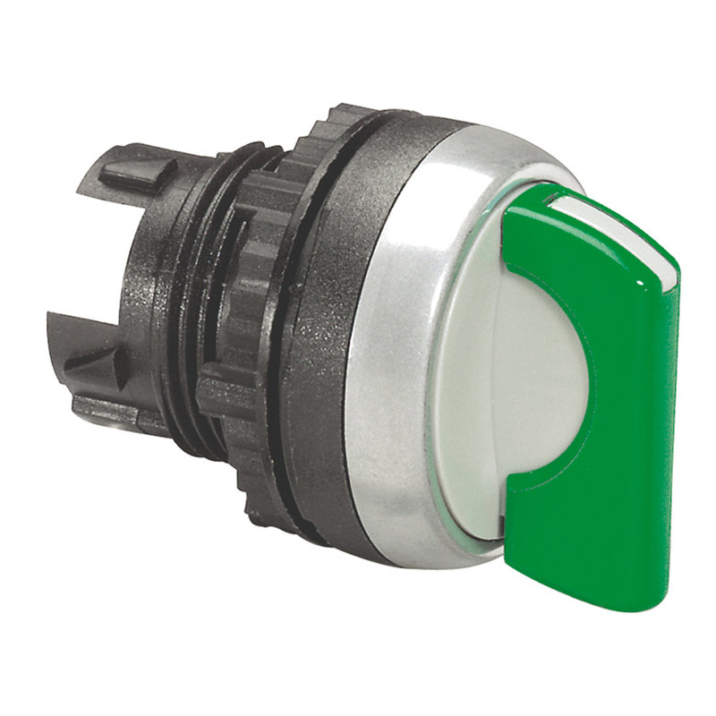 Legrand 023906 - Osmoz compo - bouton tournant non lum - manette - 2 posit. fixes (0 à 12h) vert