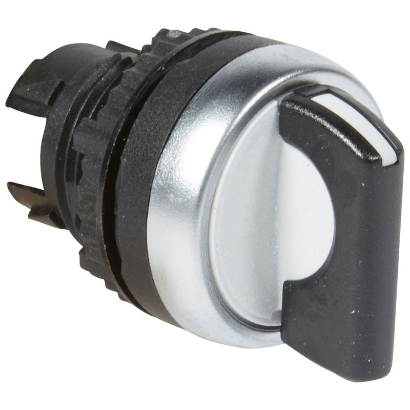 Legrand 023928 - Osmoz compo - bouton tournant non lum - manette - 3 posit. d et g 45° - noir