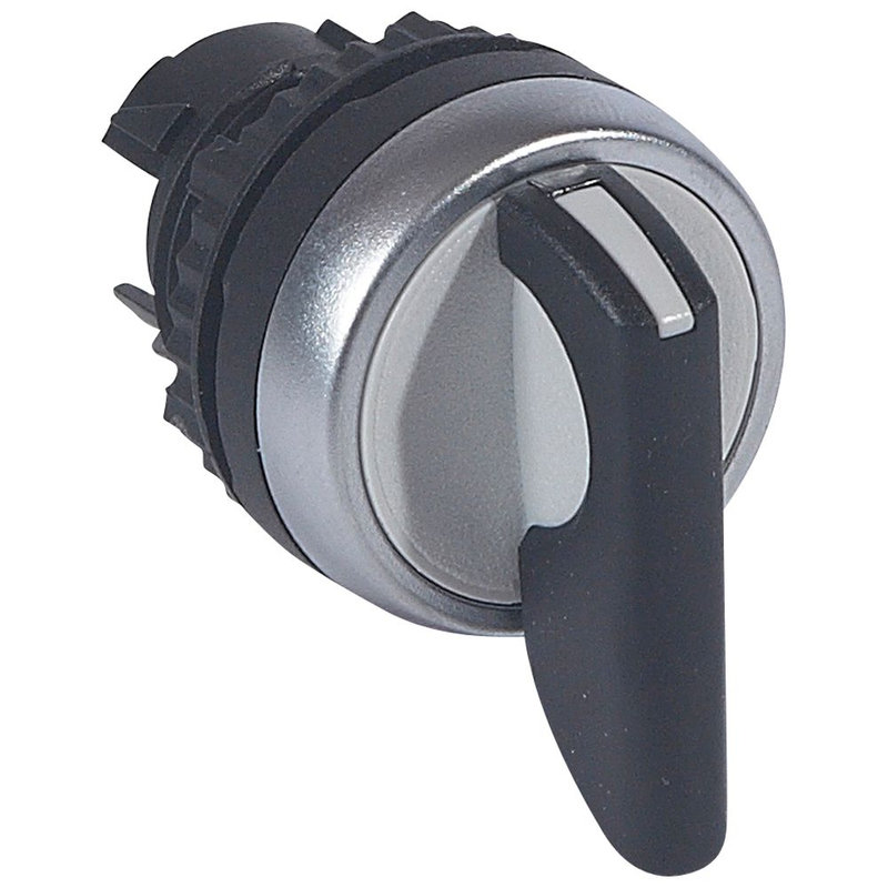Legrand 023941 - Osmoz compo - bouton tournant non lum - levier - 3 posit. gauche - 45°