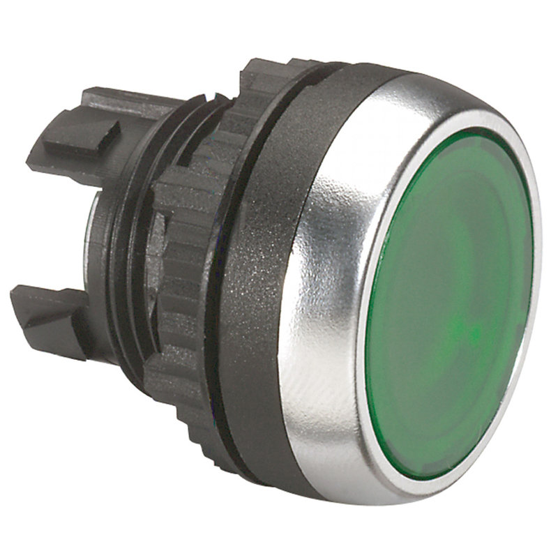 Legrand 024002 - Tête à impulsion lumineuse affleurante IP69 Osmoz composable - vert