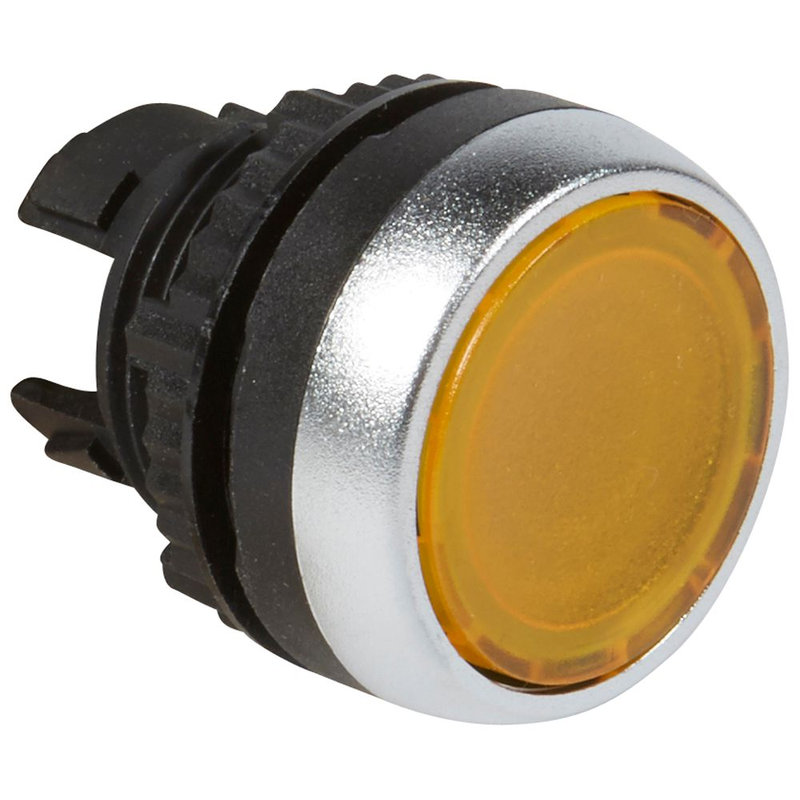 Legrand 024004 - Tête à impulsion lumineuse affleurante IP69 Osmoz composable - jaune