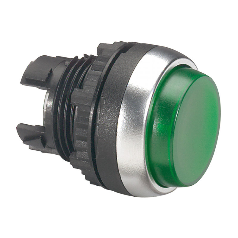 Legrand 024012 - Tête à impulsion lumineuse dépassante IP69 Osmoz composable - vert