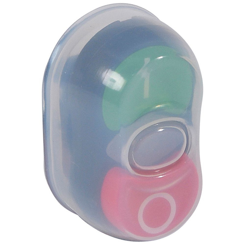 Legrand 024076 - Tête double touche affleurante+dépassante lum IP67 Osmoz composable -vert/rouge