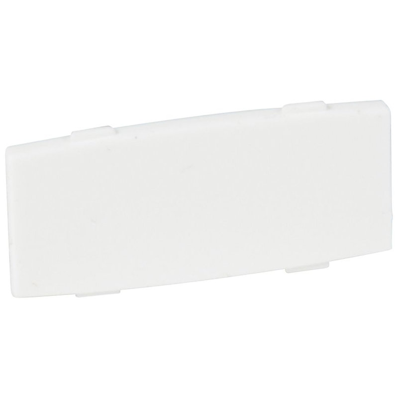 Legrand 024303 - Insert Osmoz sans texte à enclipser sur un cadre - noir - petit modèle