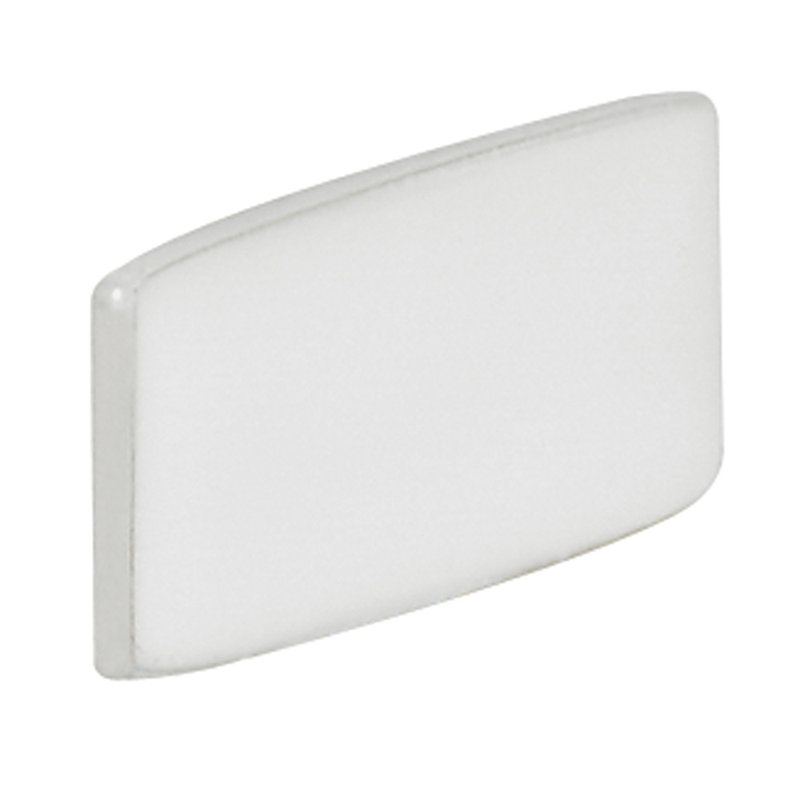 Legrand 024305 - Insert Osmoz sans texte à enclipser sur un cadre - blanc - modèle large
