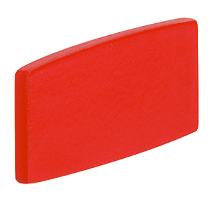 Legrand 024306 - Insert Osmoz sans texte à enclipser sur un cadre - rouge - modèle large