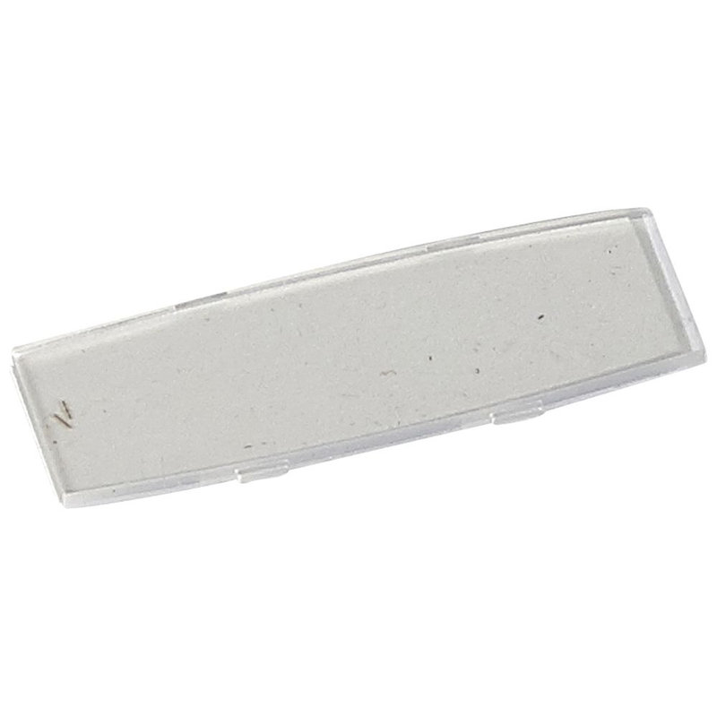 Legrand 024309 - Insert Osmoz sans texte à enclipser sur un cadre - transparent - modèle large