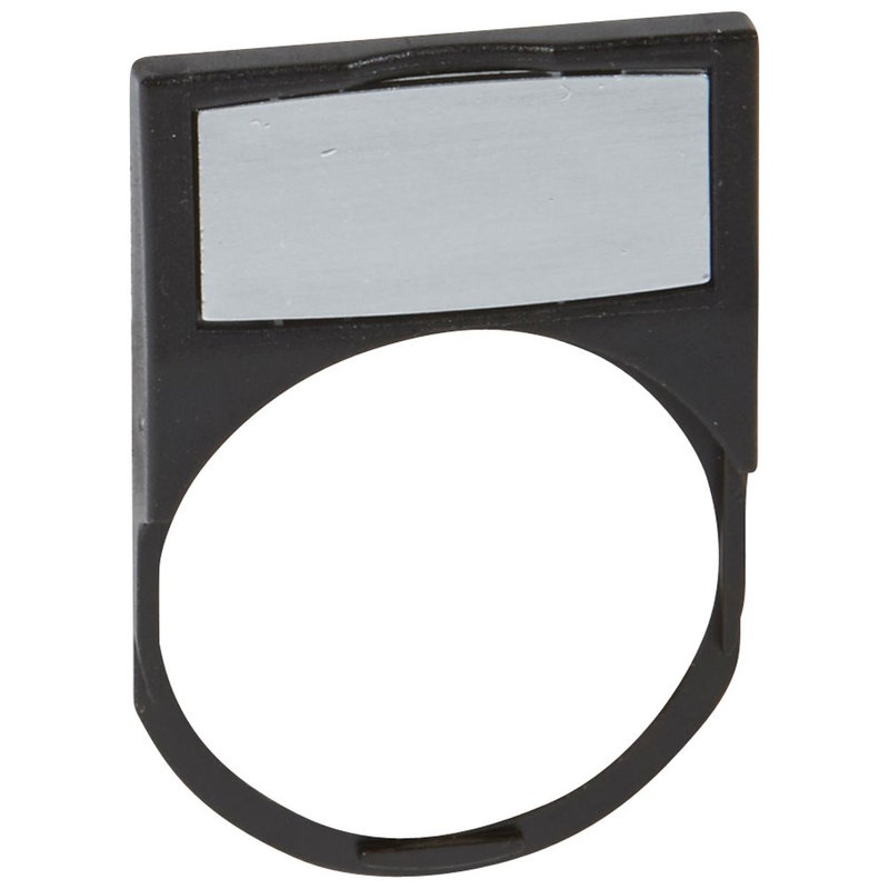 Legrand 024322 - Etiquette Osmoz , cadre équipé d'un insert alu - petit modèle