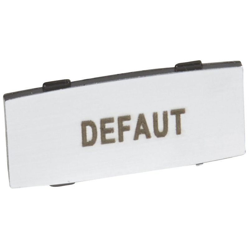 Legrand 024341 - Insert Osmoz avec texte - alu - petit modèle avec marquage DEFAUT