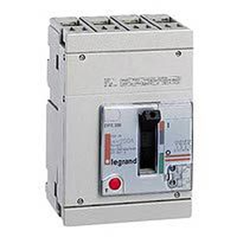 Legrand 025370 - Disjoncteur magnétothermique DPX250 pouvoir de coupure 70kA 400V~ - 4P - 63A