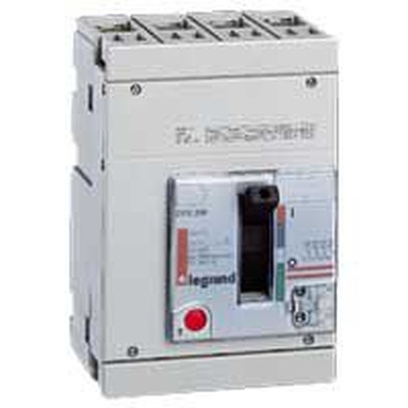 Legrand 025346 - Disjoncteur magnétothermique DPX250 pouvoir de coupure 36kA 400V~ - 4P - 63A