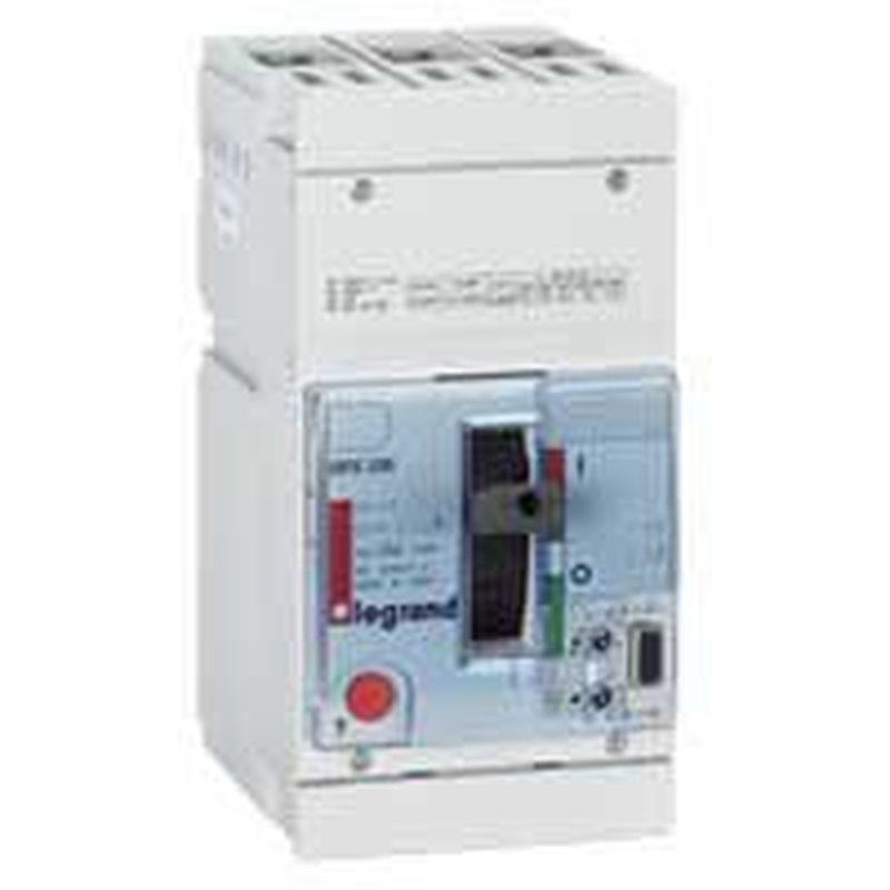 Legrand 025443 - Disjoncteur électronique DPX250 pouvoir de coupure 36kA 400V~ - 3P - 250A