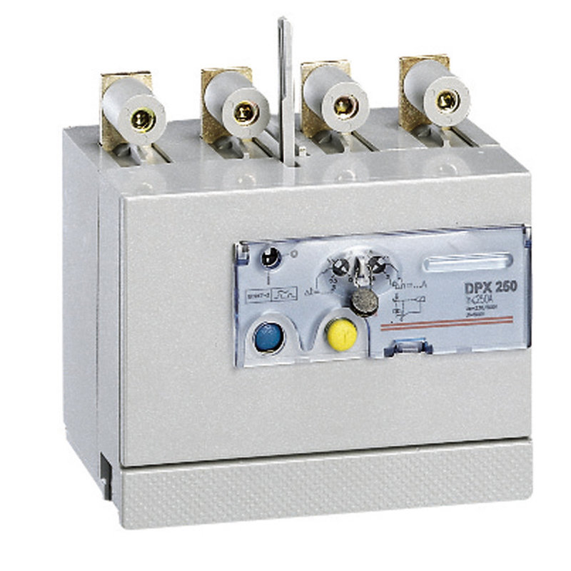 Legrand 026055 - Bloc differentiel électronique montage aval pour DPX250 4P - 230V~ à 500V~