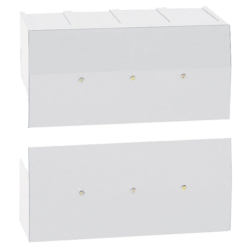 Legrand 026264 - Jeu de 2 cache-bornes plombables pour DPX-IS1600 et DPX³1600 3P