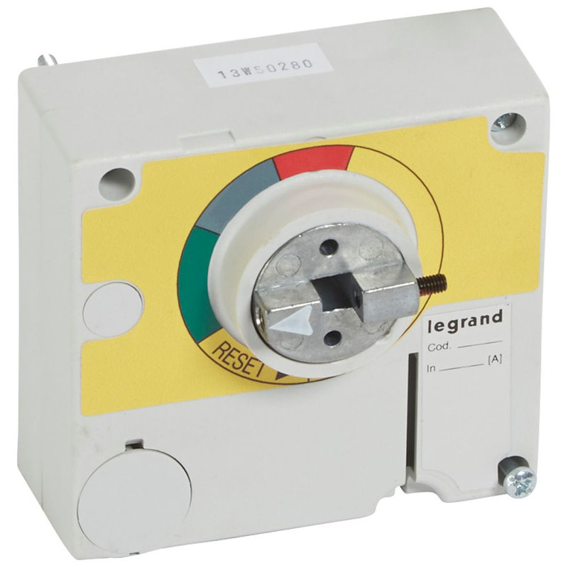 Legrand 026282 - Commande rotative d'urgence déportée sur porte IP55 pour DPX³630 - rouge/jaune