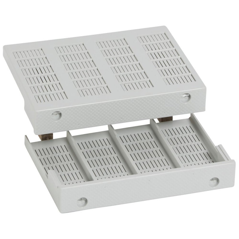 Legrand 026528 - Jeu de prises arrière méplat orientables amont et aval pour DPX250 4P