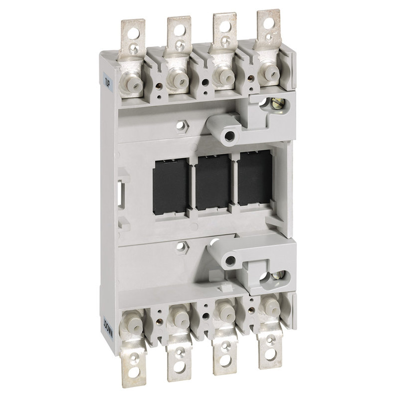 Legrand 026536 - Base prises arrière méplat pour DPX250 4P seul rendu extractible par alvéoles