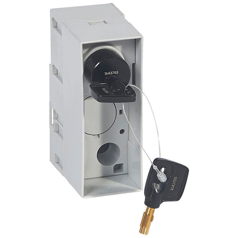 Legrand 026579 - Serrure verrou DPX³1600 motorisé/commande rotative débrochable - 2 clés étoile