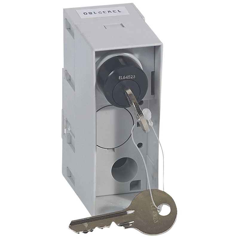 Legrand 026580 - Serrure verrou DPX³1600 motorisé/commande rotative débrochable - 2 clés plate