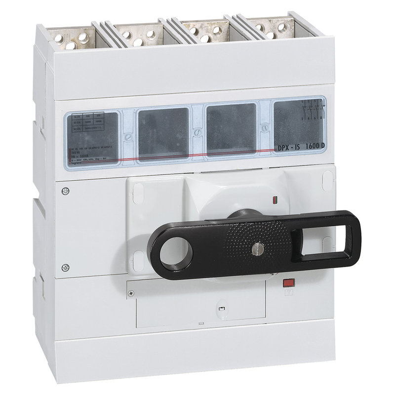 Legrand 026598 - Interrupteur-sectionneur DPX-IS1600 à déclenchement + cde frontale - 4P - 1600A