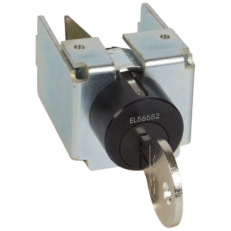 Legrand 026599 - Serrure de verrouillage à clé plate pour bloquer 1 DPX-IS1600 - position ouverte