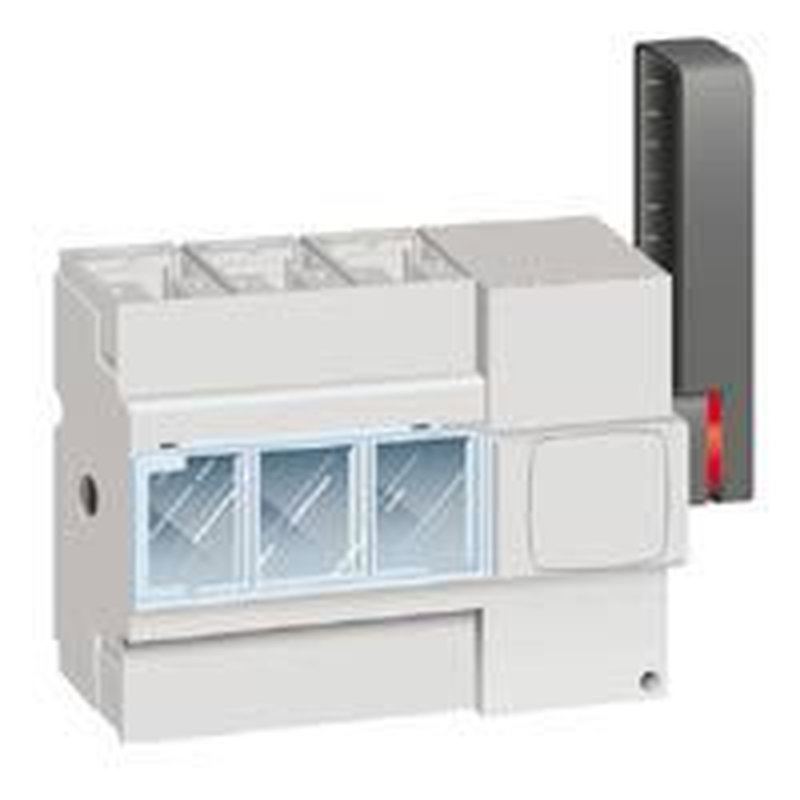 Legrand 026643 - Inter-sectionneur DPX-IS250 à déclenchement + cde latérale droite - 3P - 250A