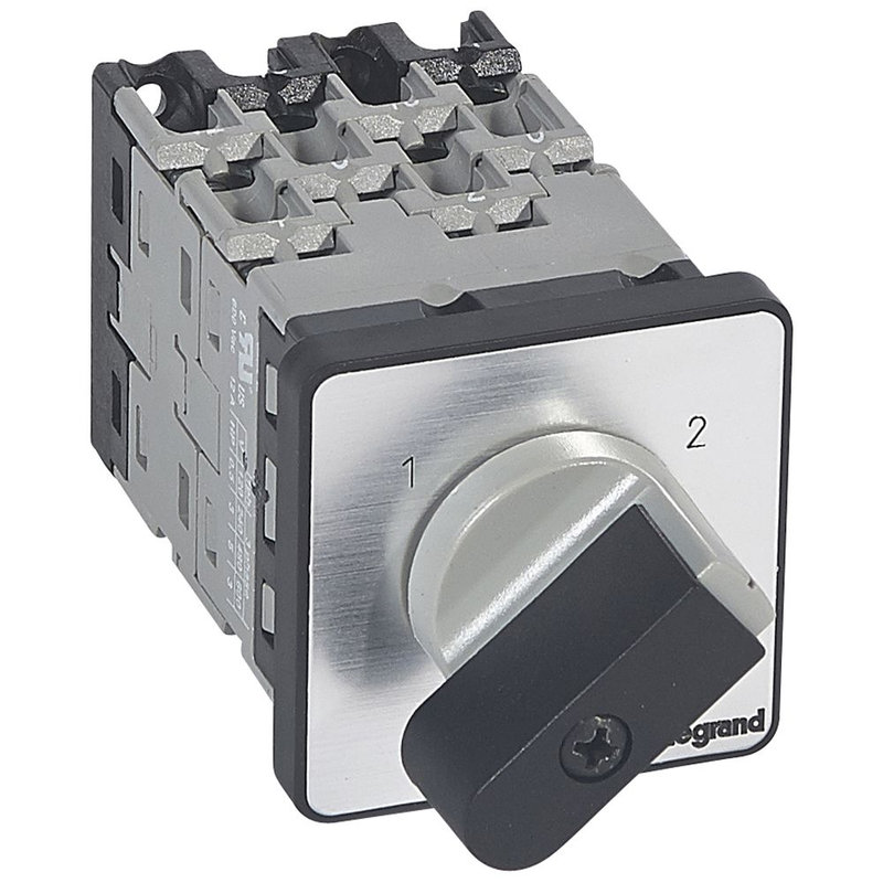 Legrand 027463 - Commutateur - inverseur sans arrêt - PR 12 - 4P - 8 contacts - fixation vis