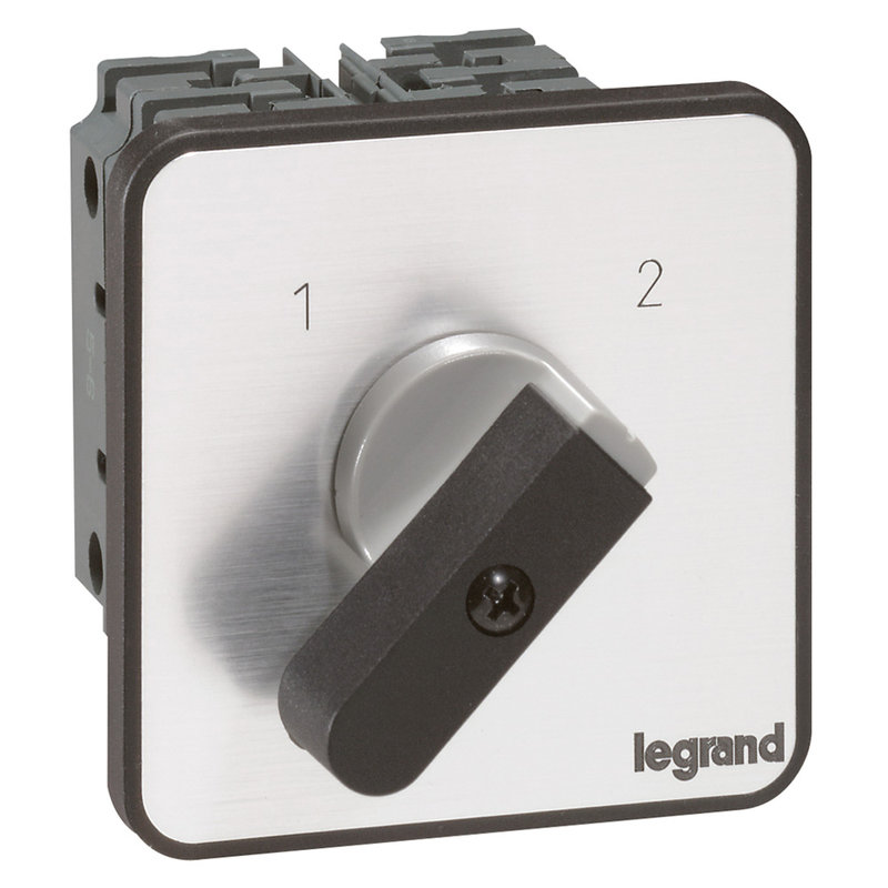 Legrand 027476 - Commutateur - inverseur sans arrêt - PR 26 - 2P - 4 contacts - fixation vis