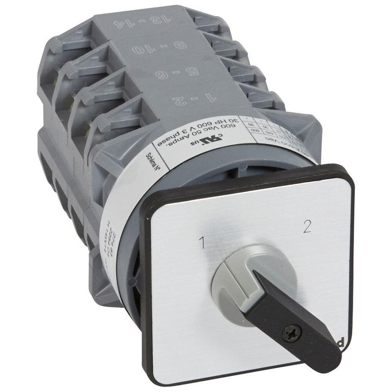Legrand 027483 - Commutateur - inverseur sans arrêt - PR 40 - 4P - 8 contacts - fixation vis