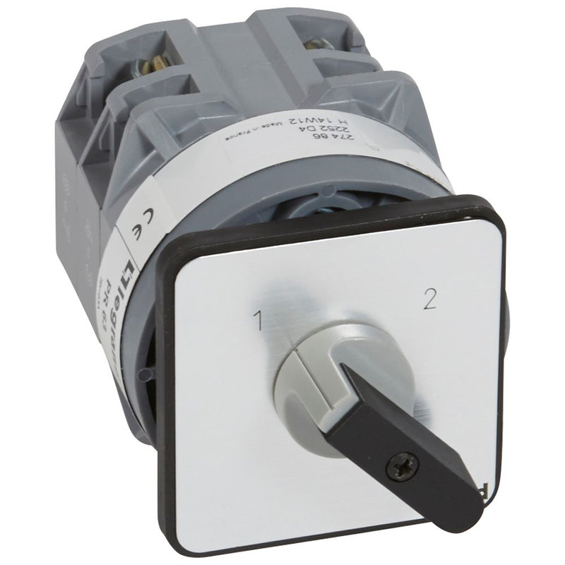 Legrand 027486 - Commutateur - inverseur sans arrêt - PR 63 - 2P - 4 contacts - fixation vis
