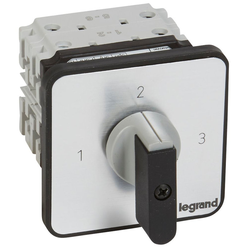 Legrand 027501 - Commutateur 3 directions sans arrêt - PR 26 - 1P - 3 contacts - fixation vis