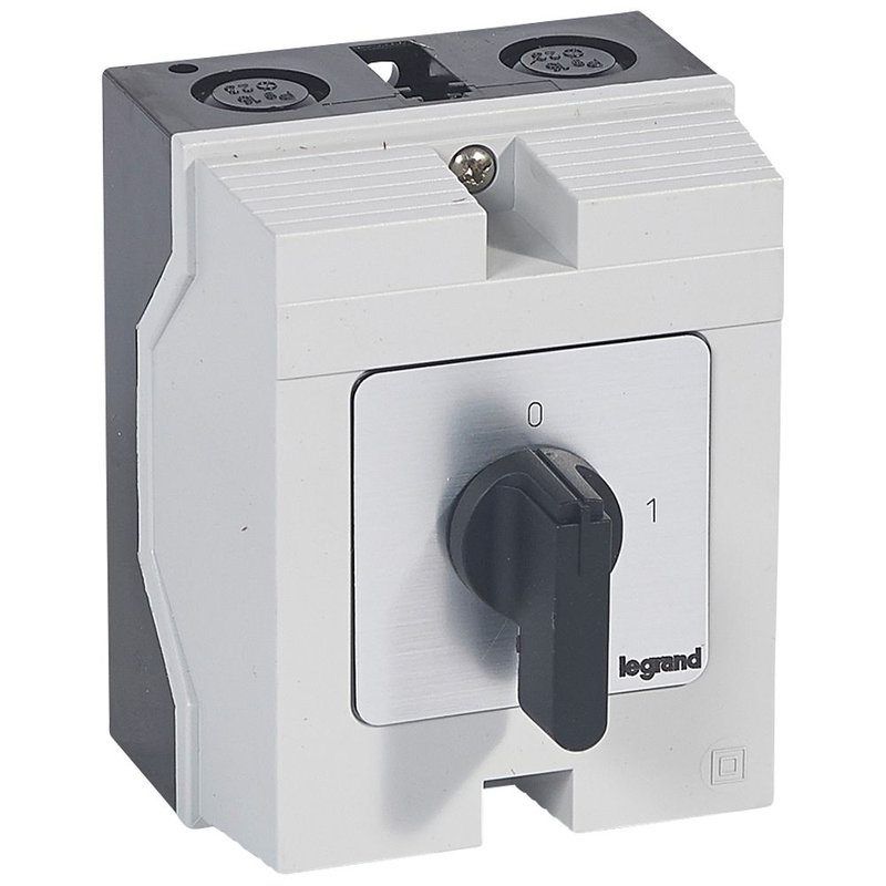 Legrand 027716 - Commutateur à cames inter marche/arrêt PR17 - 2P - 2 contacts - boîtier 96x120mm