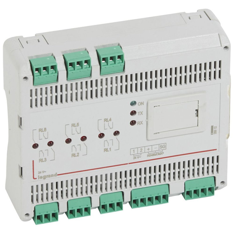 Legrand 028812 - Module programmable DMX³6300 , DMX³4000 et DMX³2500 avec 6 sorties programmables