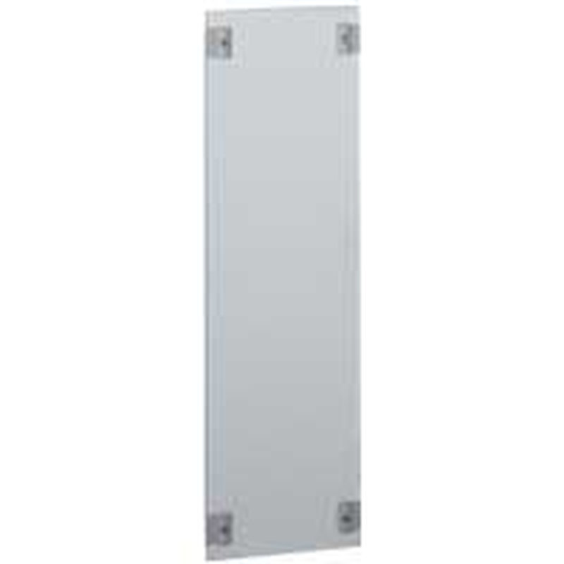 Legrand 020143 - Plastron plein métal 1/4 tour pour gaines à câbles XL³400 - hauteur 550mm