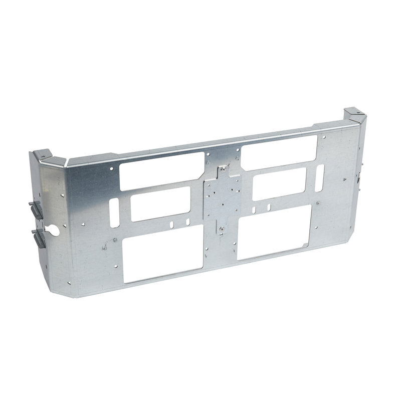 Legrand 020663 - Platine de montage XL³4000 - pour 2 DPX³ fixe invers de source- vert - 24 mod