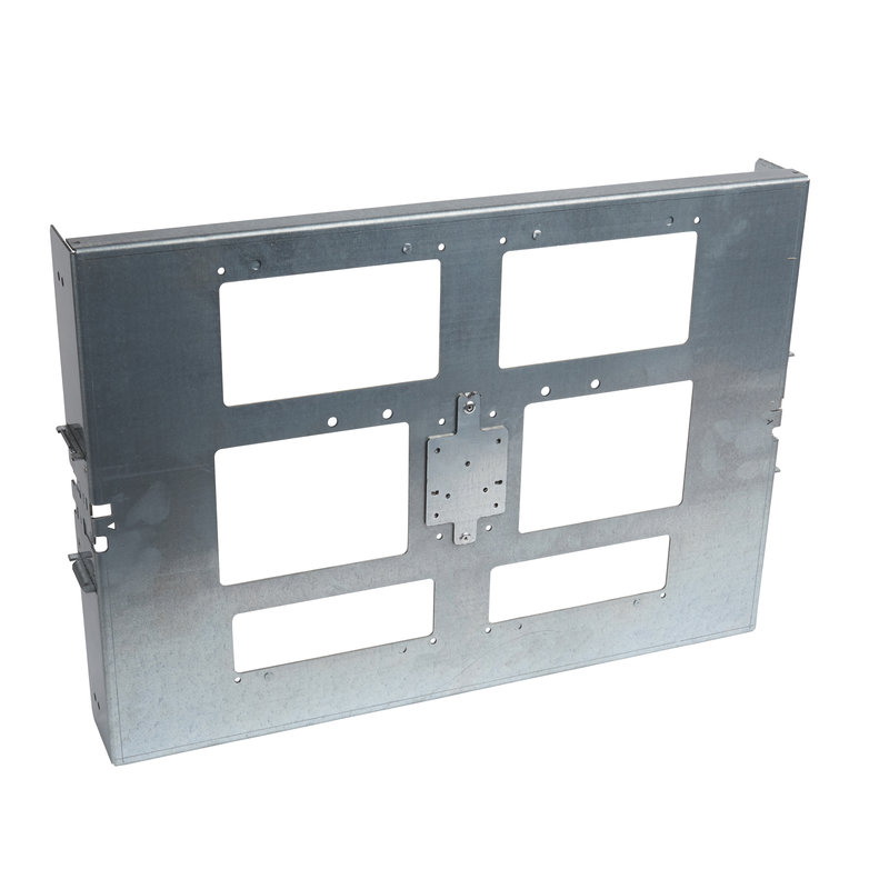 Legrand 020669 - Platine de montage XL³4000 - pour 2 DPX³ extractible invers de source- vert