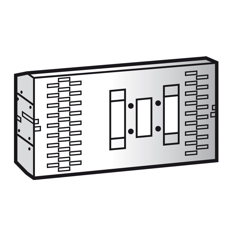 Legrand 020726 - Platine réglable fixation DPX250 extractible - position horizontale dans XL³4000