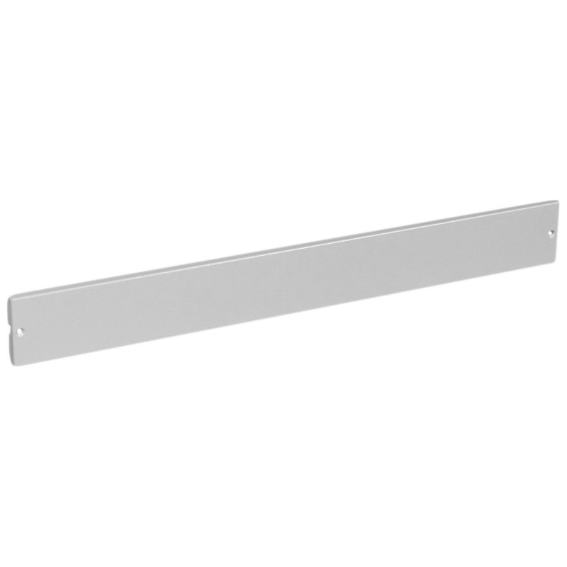 Legrand 020991 - Plastron plein métal à vis pour XL³4000 et XL³800 - hauteur 100mm - 36 modules
