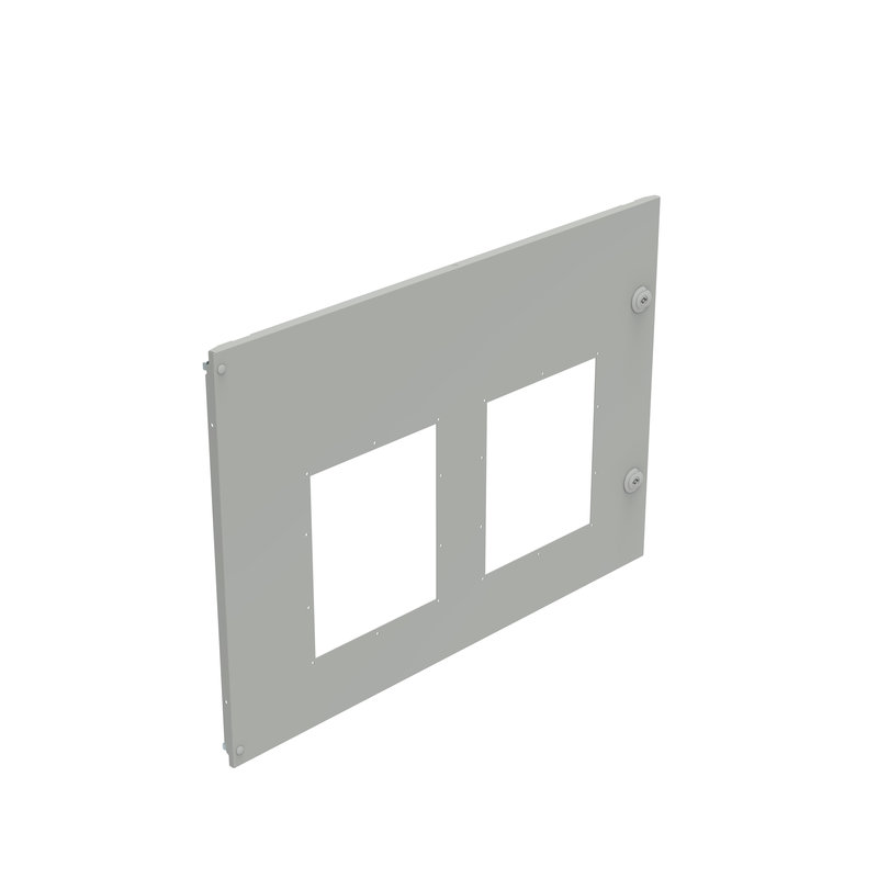 Legrand 021088 - Plastron métal - 2 DMX³1600/DMX³-I1600 fixes côte à côte dans XL³4000 - 36 mod