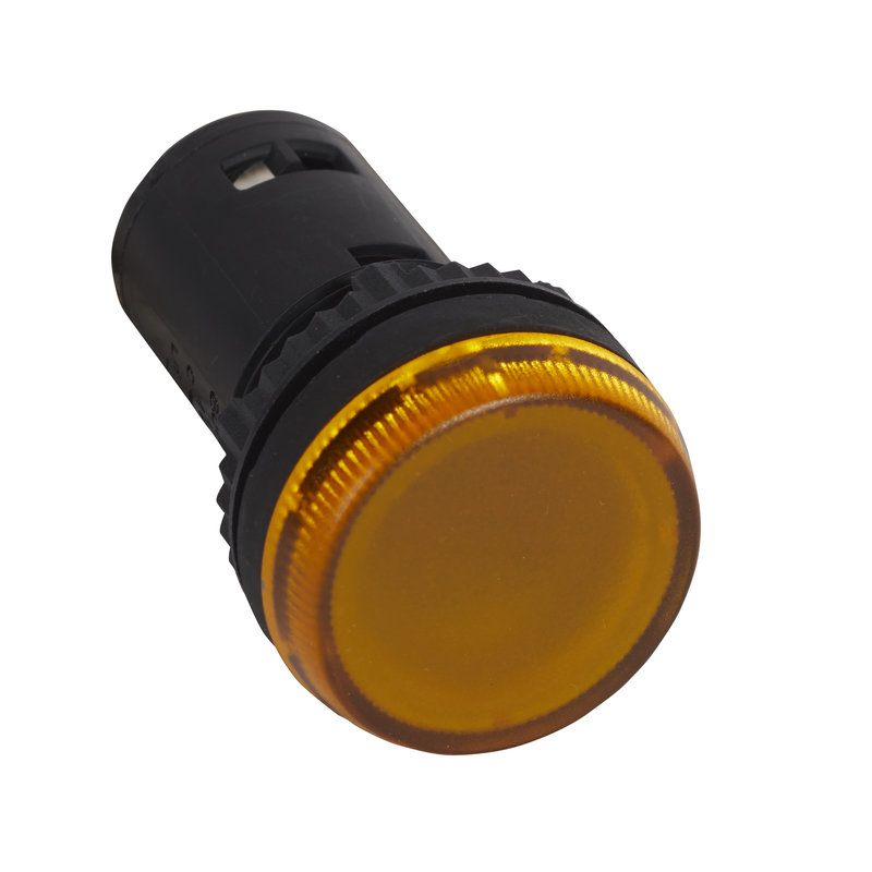 Legrand 024604 - Voyant monobloc avec LED intégrée IP69 Osmoz complet - jaune - 24V~ ou 24V=