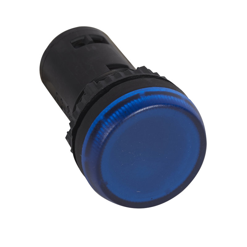 Legrand 024608 - Voyant monobloc avec LED intégrée IP69 Osmoz complet - bleu - 130 V~