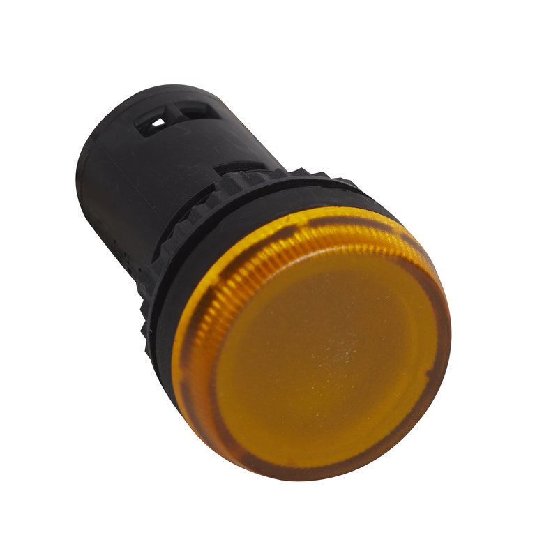 Legrand 024609 - Voyant monobloc avec LED intégrée IP69 Osmoz complet - jaune - 130 V~