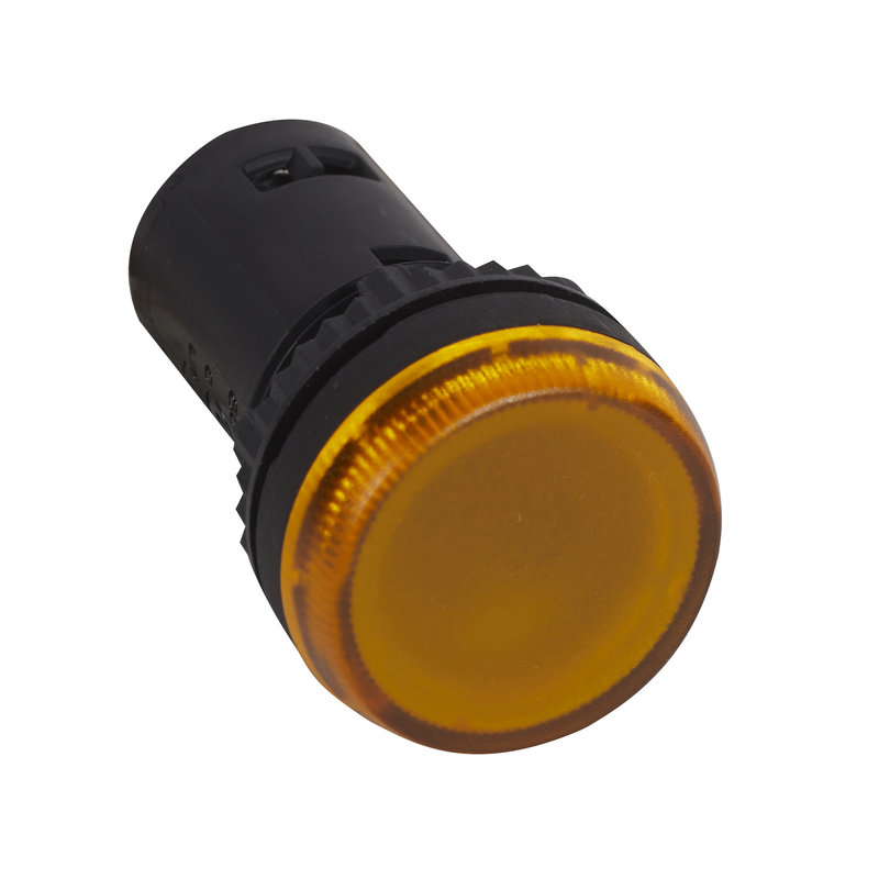 Legrand 024614 - Voyant monobloc avec LED intégrée IP69 Osmoz complet - jaune - 230V~