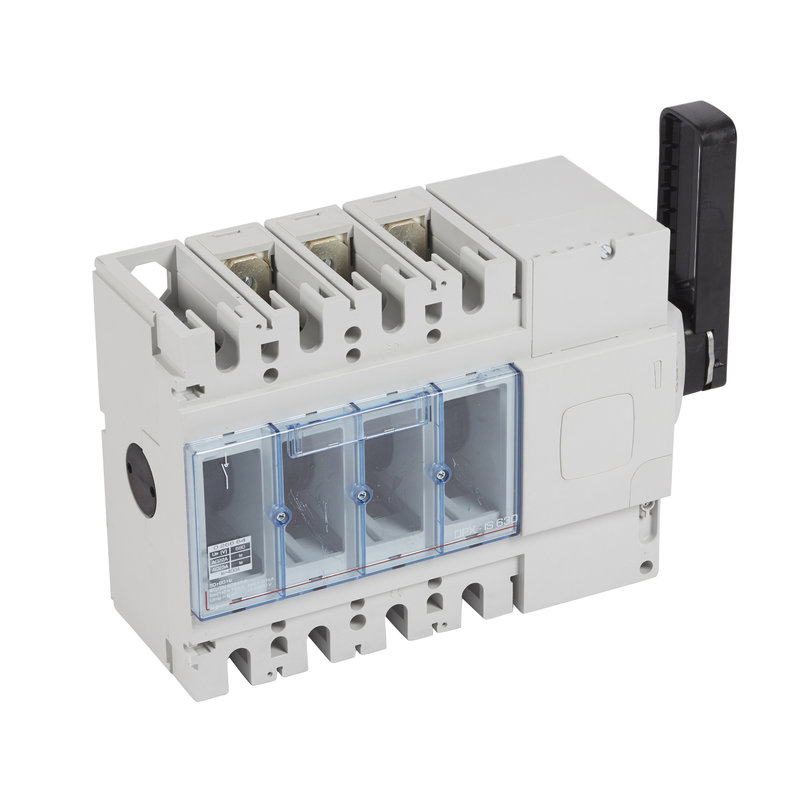 Legrand 026664 - Inter-sectionneur DPX-IS630 sans déclenchement commande latérale droite -3P 400A