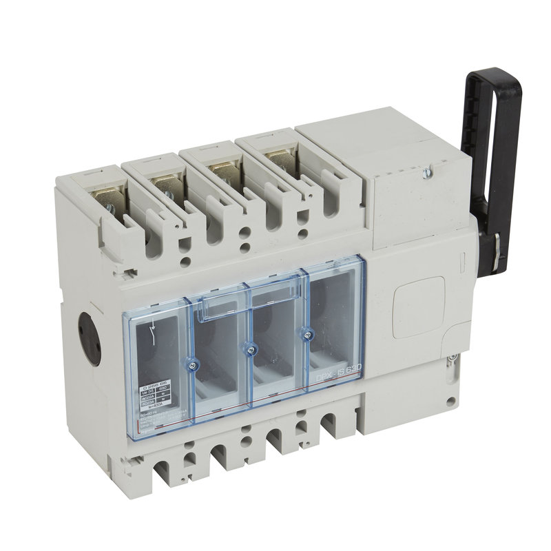 Legrand 026666 - Inter-sectionneur DPX-IS630 sans déclenchement commande latérale droite -4P 400A